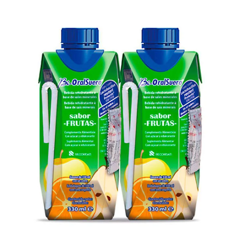 Bioralsuero Frutas 2 Brik 330 ml