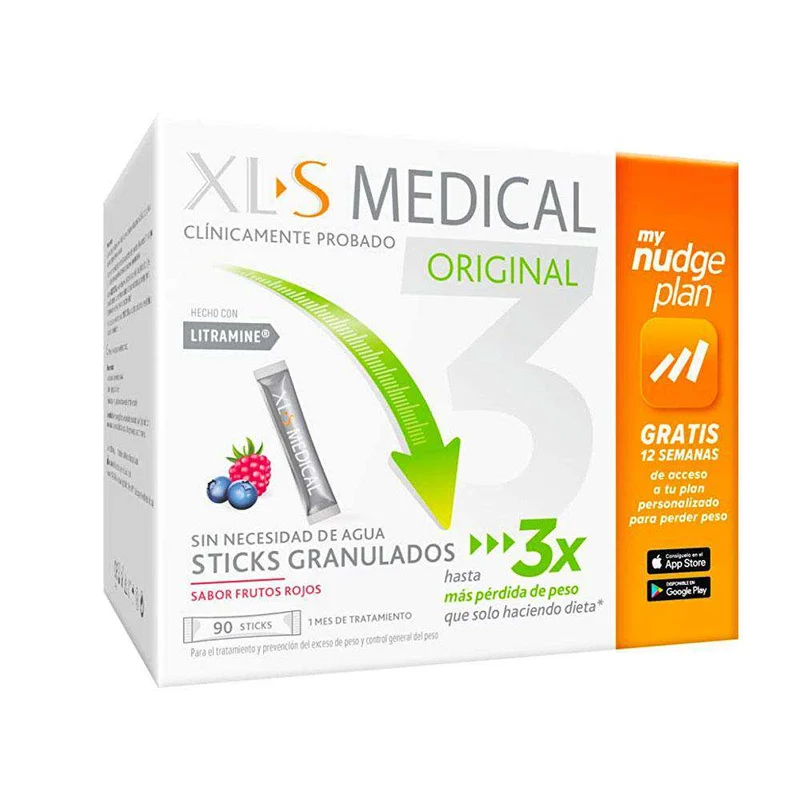 Xl-S Medical Original Sabor Frutos Rojos 90 Sticks