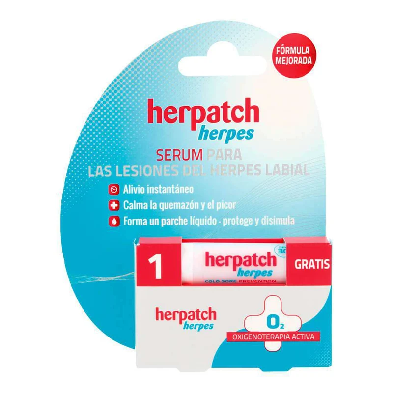 Herpatch Sérum Herpes5 ml + Regalo Stick Prevención Herpes