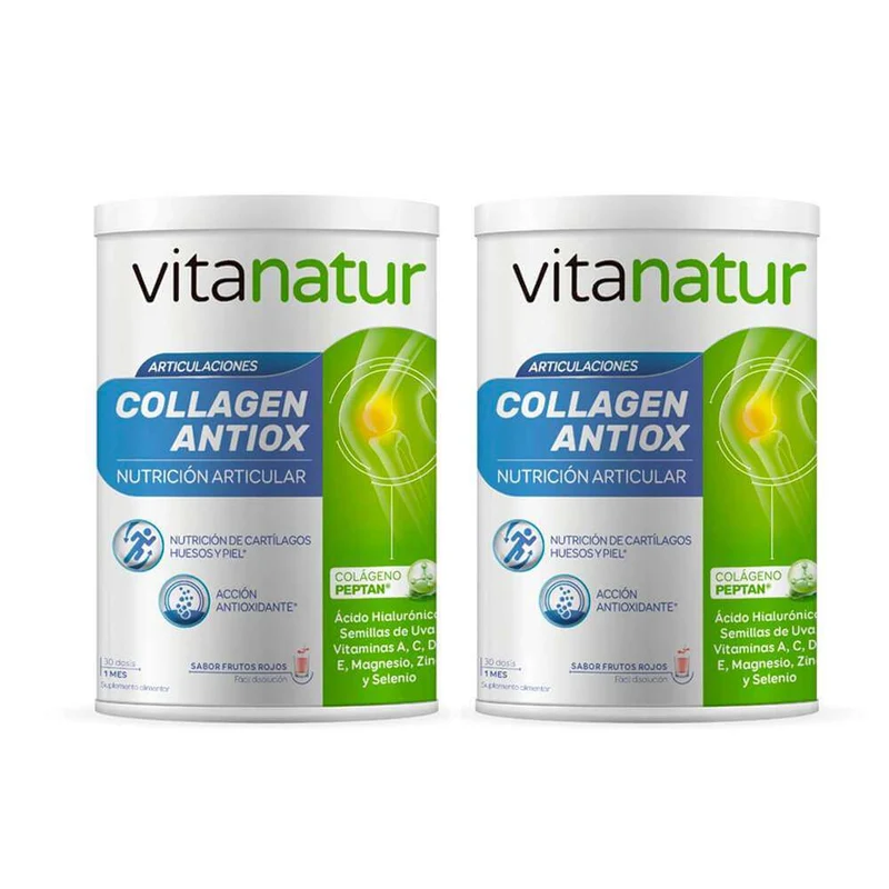 Vitanatur Collagen Antiox Regeneración Articular 360 Gr Duplo
