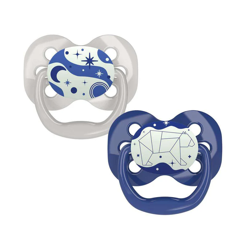 Dr. Browns Chupete Silicona Advantage Reversible Noche 0-6 M 2 Unidades