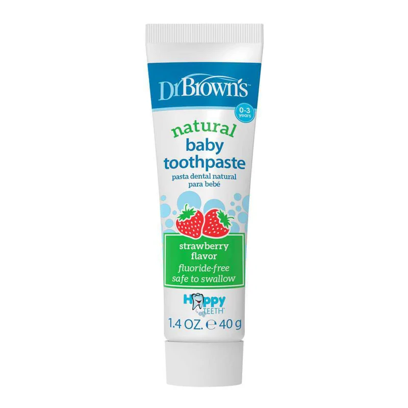Dr. Browns Pasta Natural Fresa De 0 A 3 Años 40 Gr