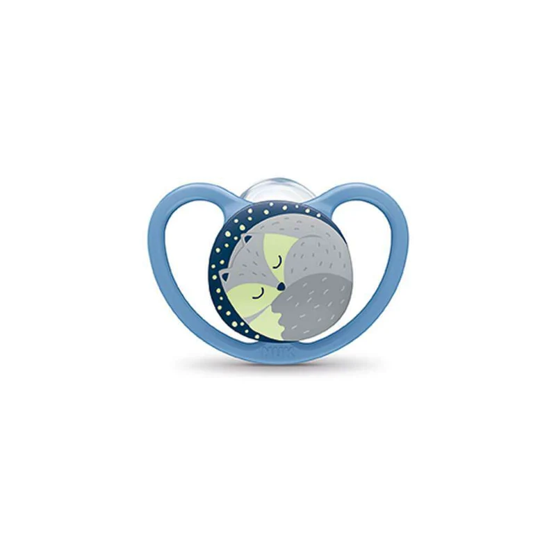 Nuk Chupete Silicona Space Night 0-6 Meses