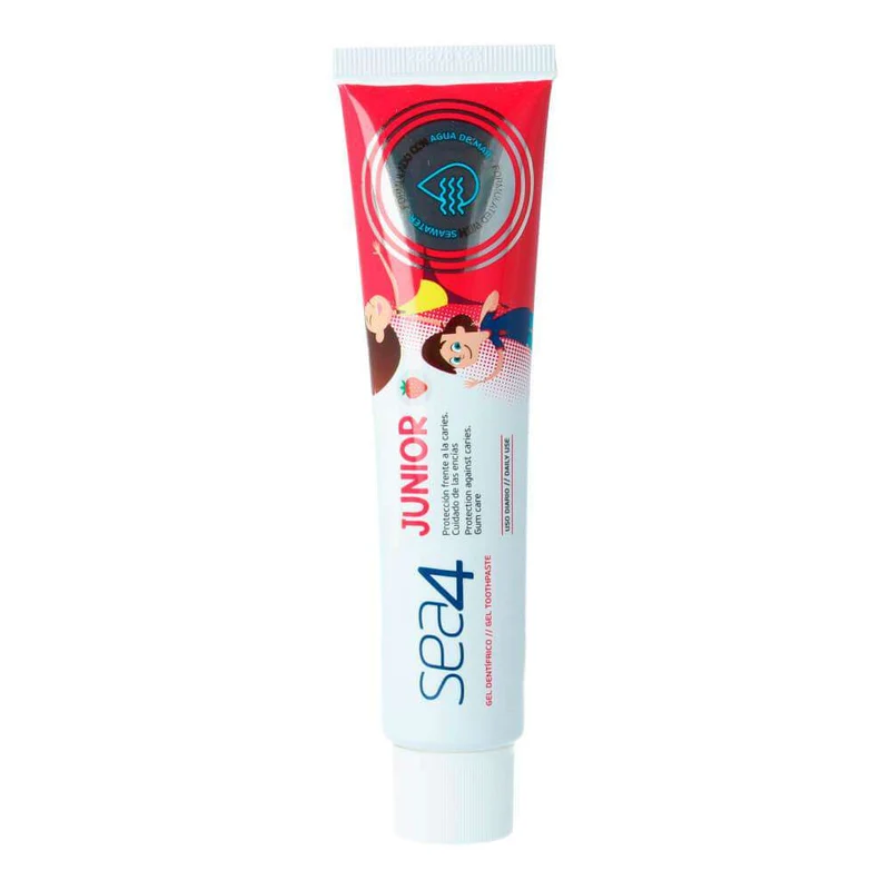 Sea4 Junior Gel Dentífrico Fresa 75 ml