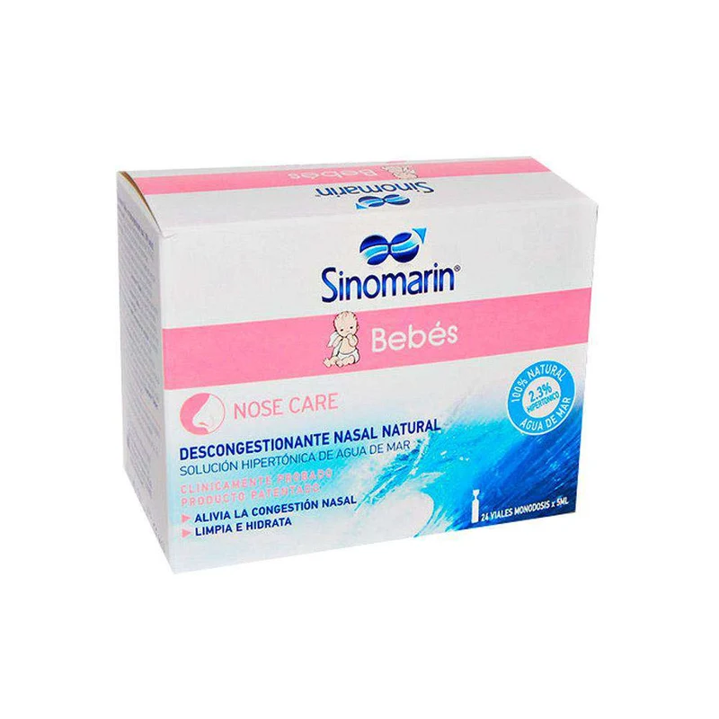 Sinomarin Limpieza Nasal 24 Monodosis