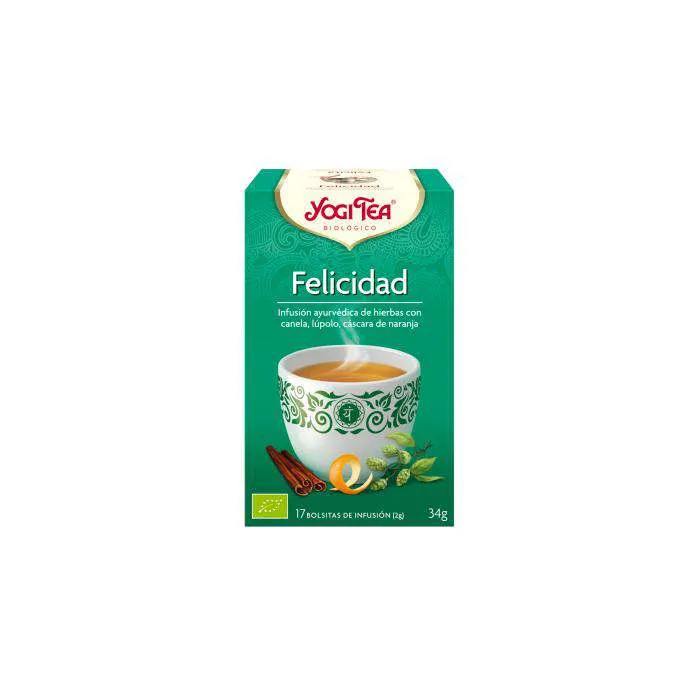 Yogi Tea Biológico Felicidad 17 Infusiones