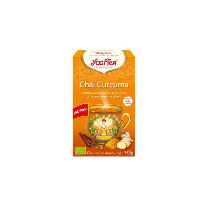 Yogi Tea Biológico Cúrcuma Chai 17 Infusiones