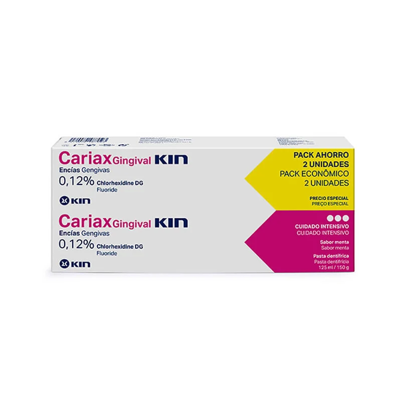 Kin Cariax Gingival Pasta 125 ml Duplo