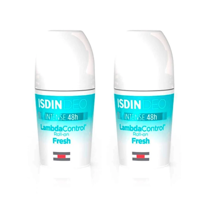 Isdin Lambda Control Desodorante Fresh Roll-On 50 ml Duplo