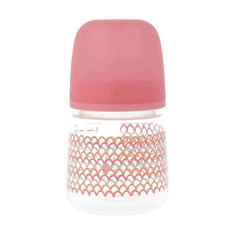 Suavinex Biberón Silicona Anatómico Clásico T.M Rosa Dreams 0-6M 150 ml 198558