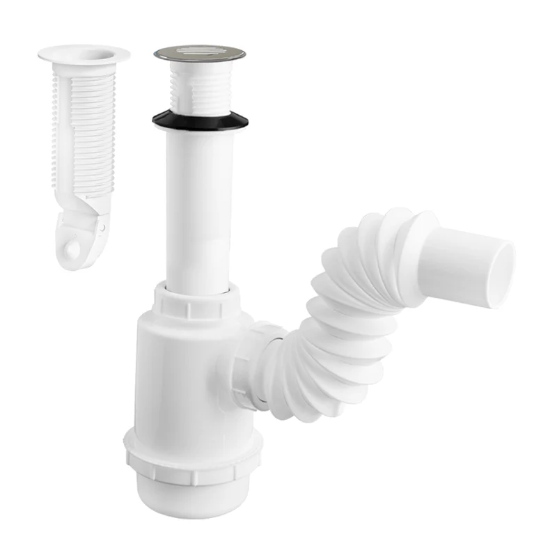 Fleximatic Céspol para Fregadero con Rejilla y Bote Grande