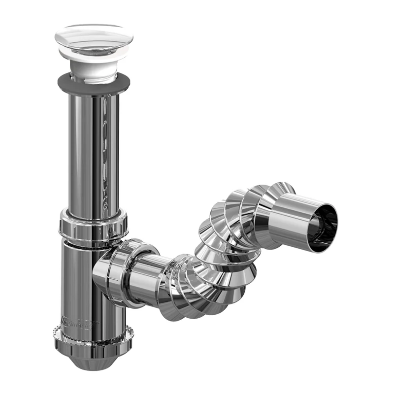 Fleximatic Céspol Push Cromado Bote Chico para Lavabo