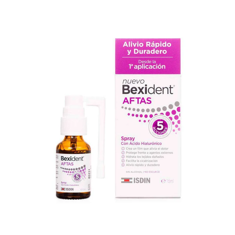 Bexident Aftas Spray Bucal Protector 15ml