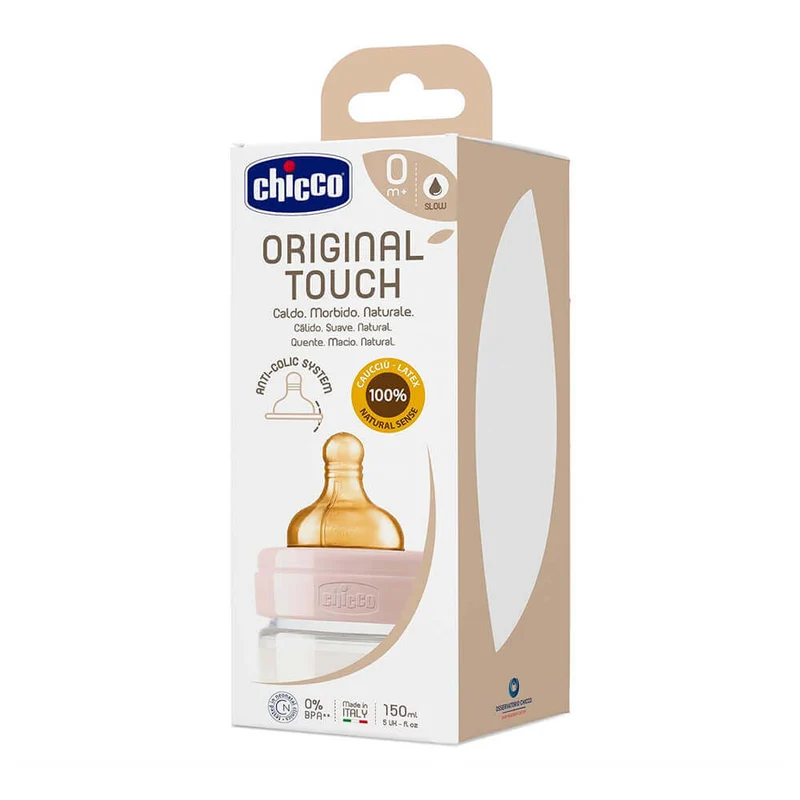 Chicco Biberón Original Touch Rosa 0 M+ 150 ml