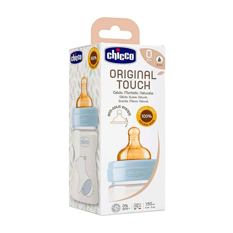 Chicco Biberón Original Touch Azul 0 M+ 150 ml