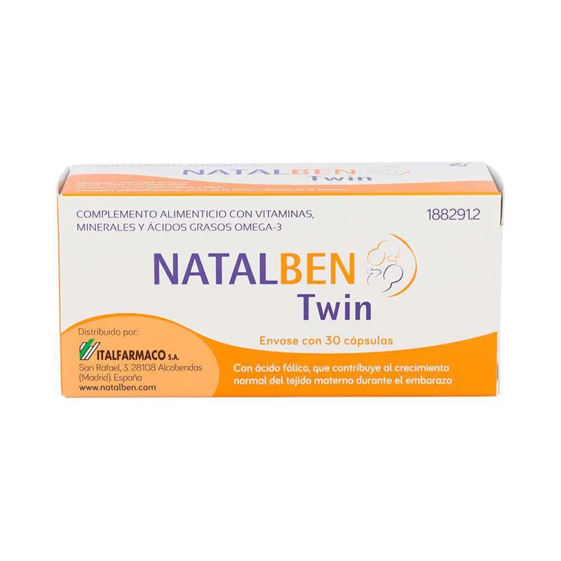 Natalben Twin 30 Cápsulas