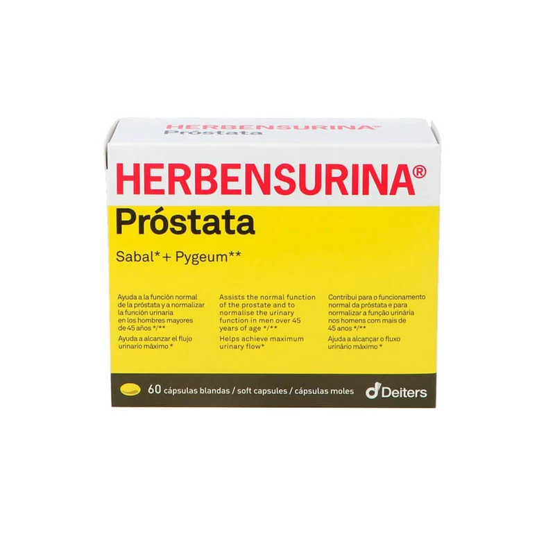 Herbensurina Próstata 60 Cápsulas