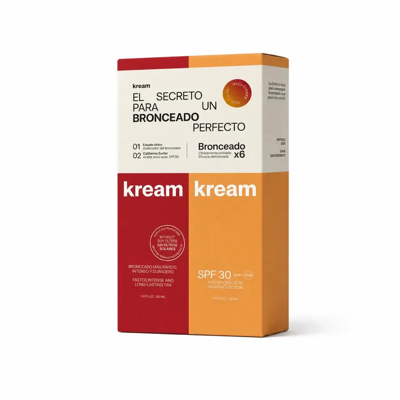 Kream Protector - Acelerador - Blacky Pack - Bloody Mary 150 Ml + California Surfer Spf 30 200 Ml