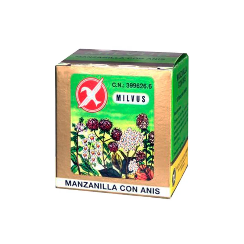 Manzanilla Con Anís Milvus 1.2 G 10 Filtros