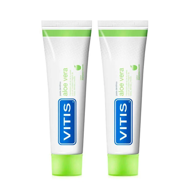 Vitis Aloe Vera Pasta Dentífrica Manzana 2 X 150