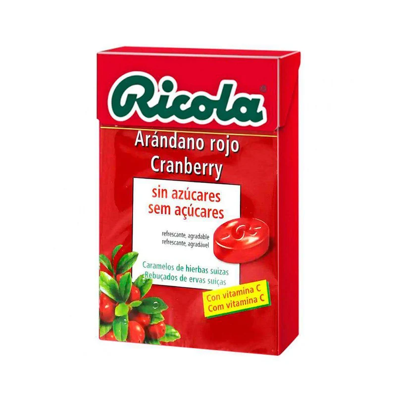 Ricola Caramelos Arándano Sin Azúcar 50 G