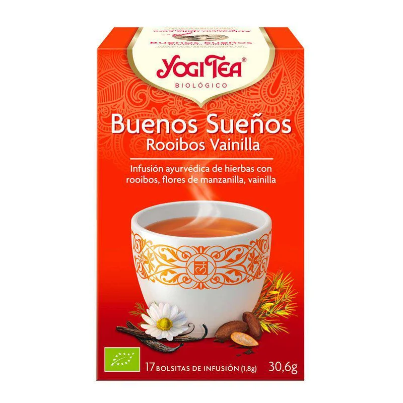 Yogi Tea Biológico Buenos Sueños Rooibos 17 Infusiones
