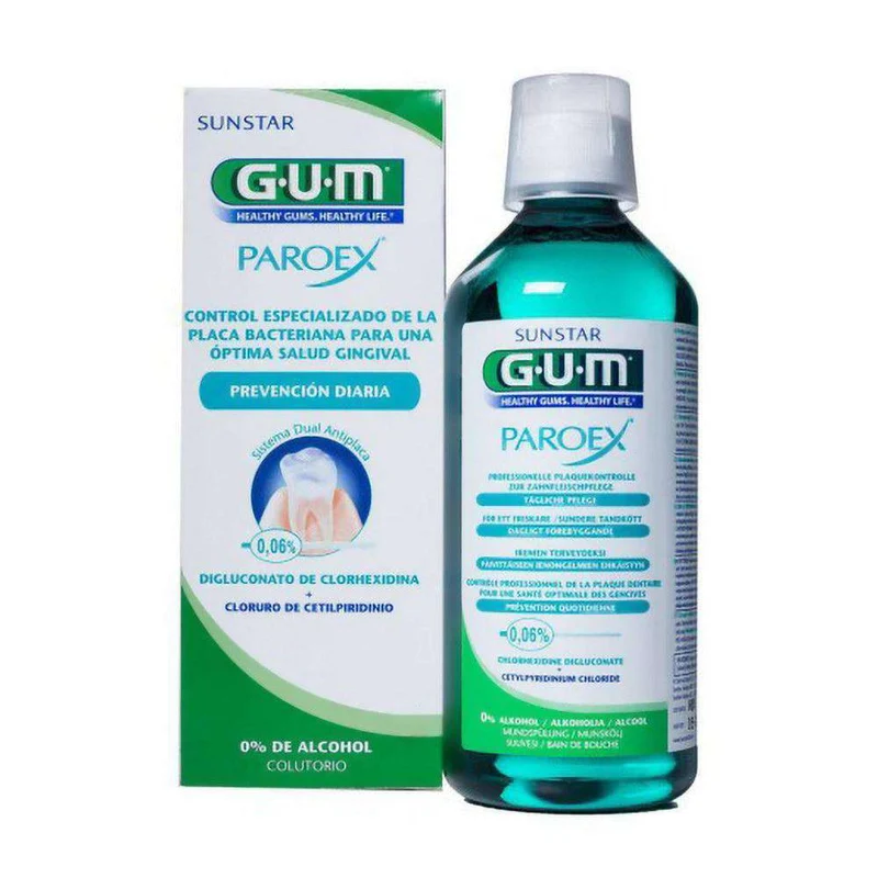 Gum Paroex Prevención Clorhexidina Colutorio 500 ml