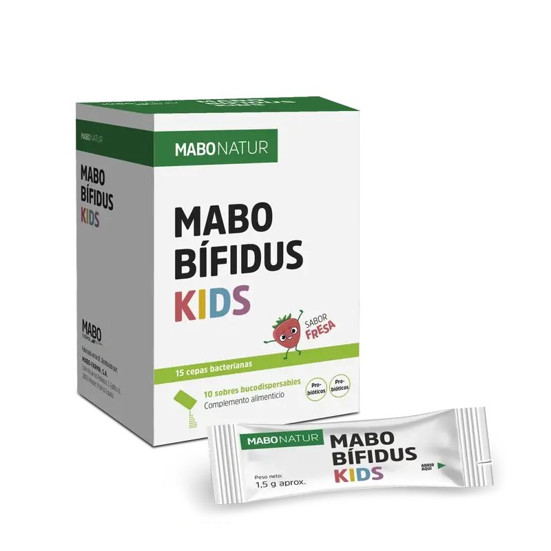 Mabonatur Mabobifidus Kids Probió+Prebió, 10 sobres