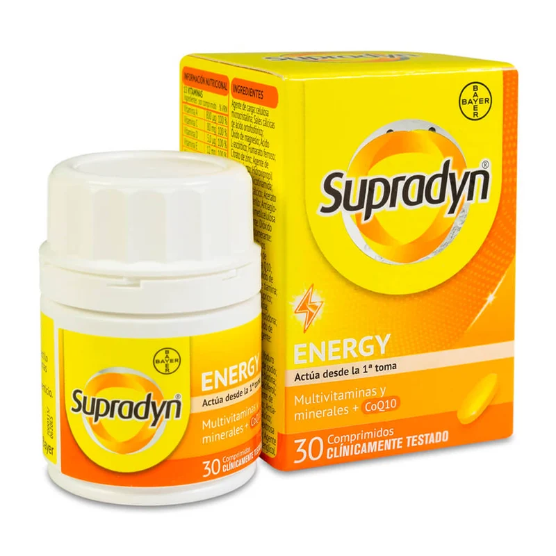 Supradyn Activo 30 Comprimidos