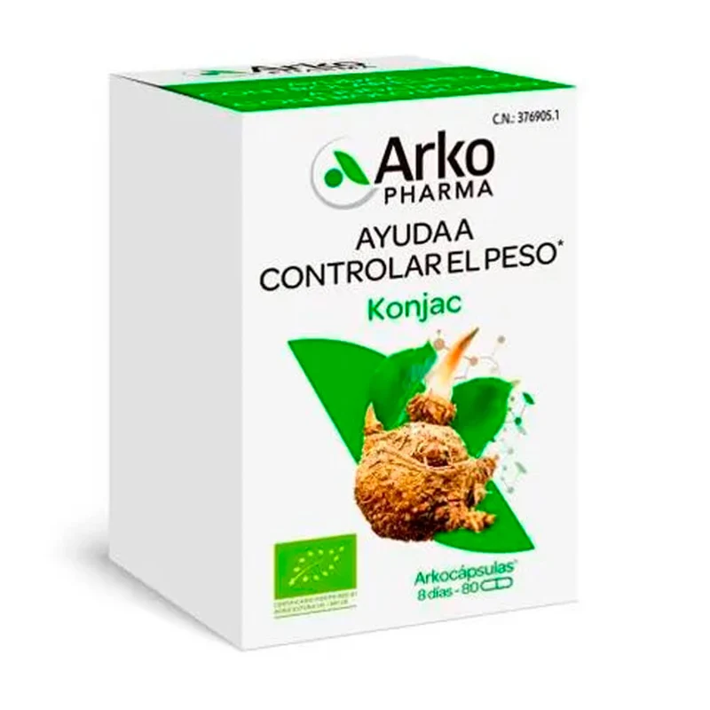 Arkocapsulas Konjac 80 Cápsulas