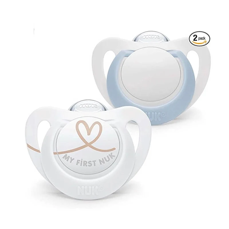 Nuk Chupete Látex Classic Happy Kids T.1 2 Unidades