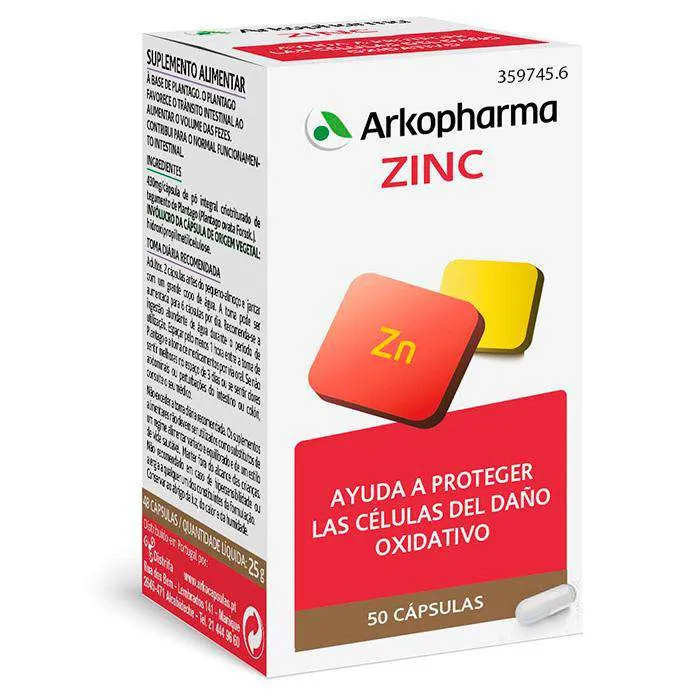 Arkovital Zinc 50 Cápsulas