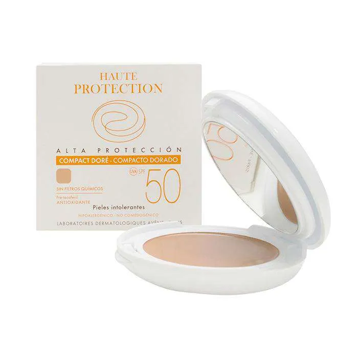 Avene Solar Spf50+ Compacto Color Dorado