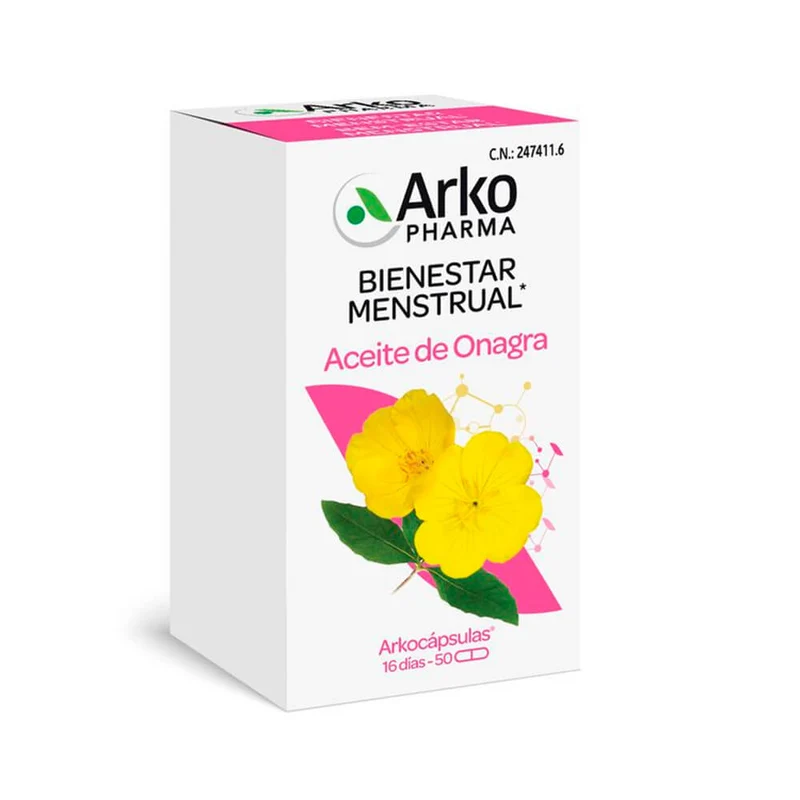 Arkocápsulas Aceite Onagra 50 Cápsulas