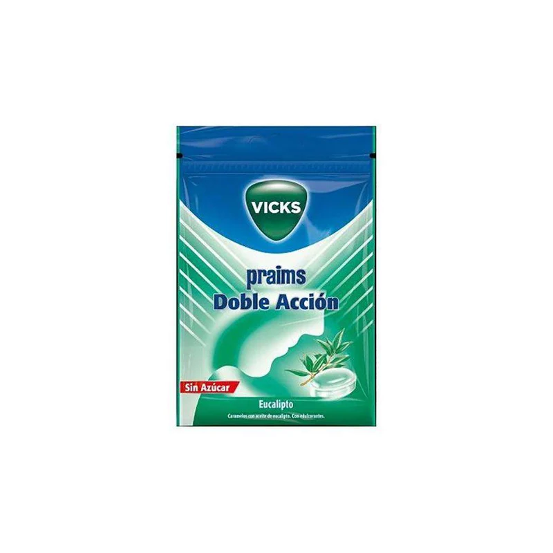 Vicks Caramelos Doble Acción Bolsa 72 gr