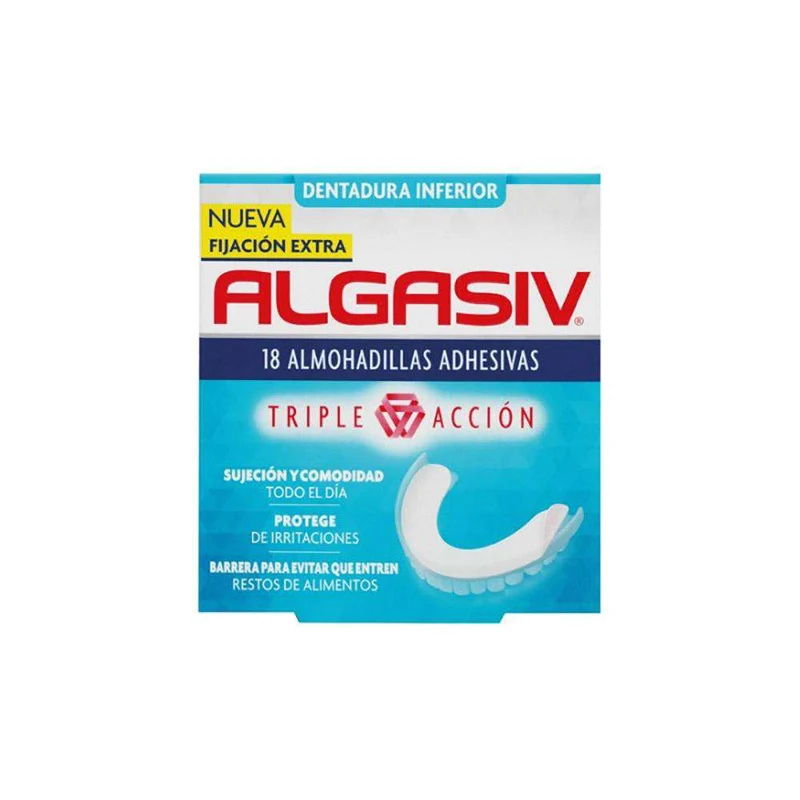Algasiv Almohadilla Inferior 18 Unidades