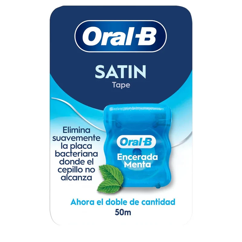 Oral-B Satin Tape Cinta Dental Menta 50 Metros