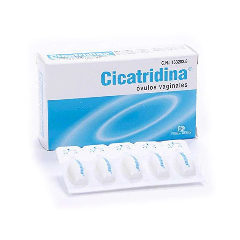 Cicatridina Óvulos Vaginales 10 Unidades