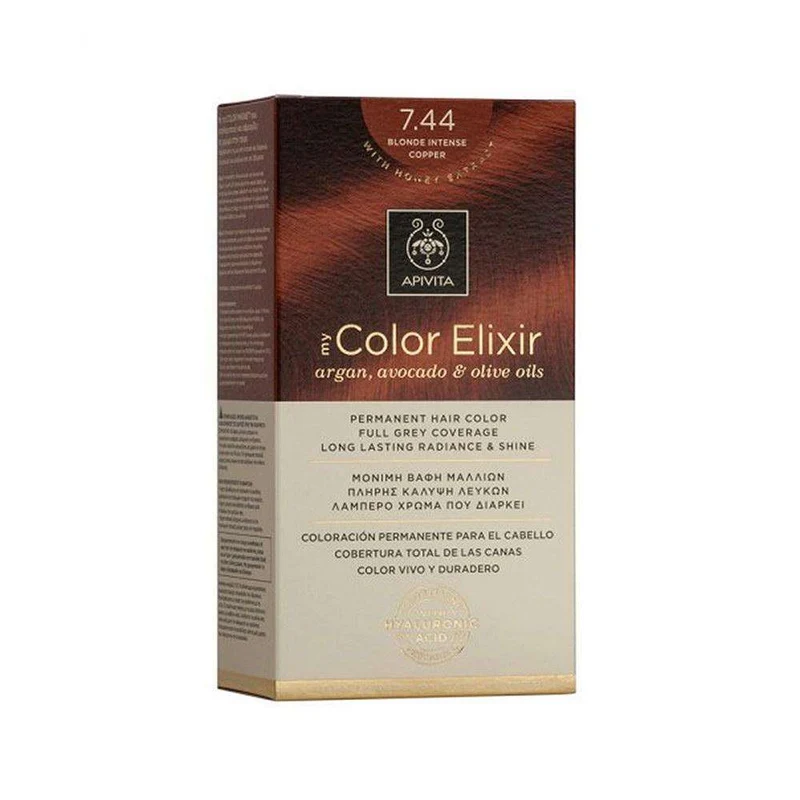 Apivita Tinte 7.44 Blonde Intense Copper