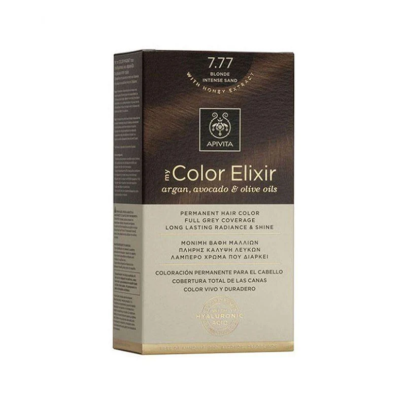 Apivita Tinte 7.77 Blonde Intense Sand
