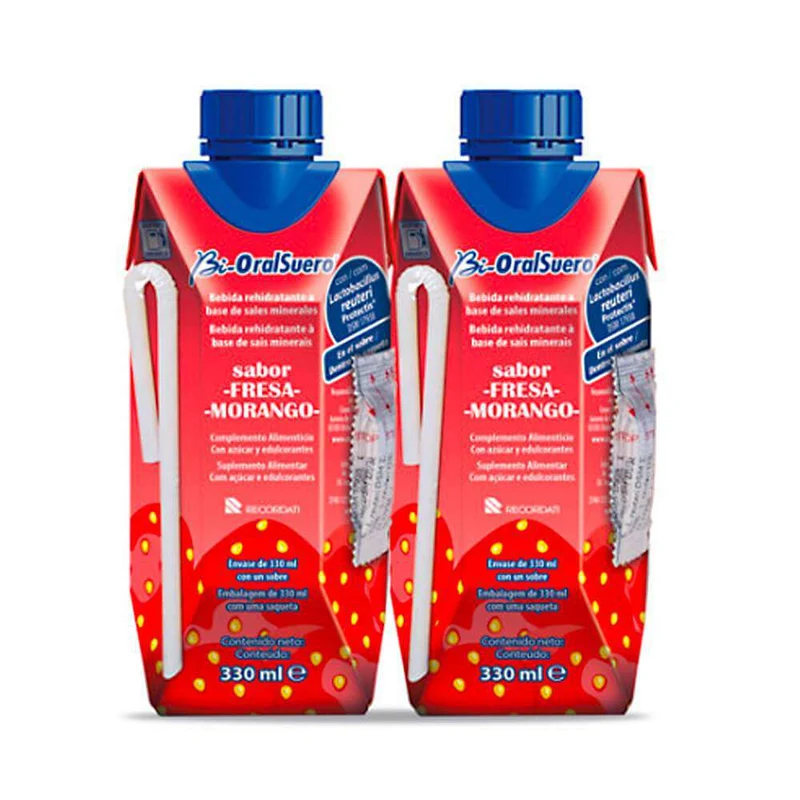 Bioralsuero Fresa 2 Brik 200 ml
