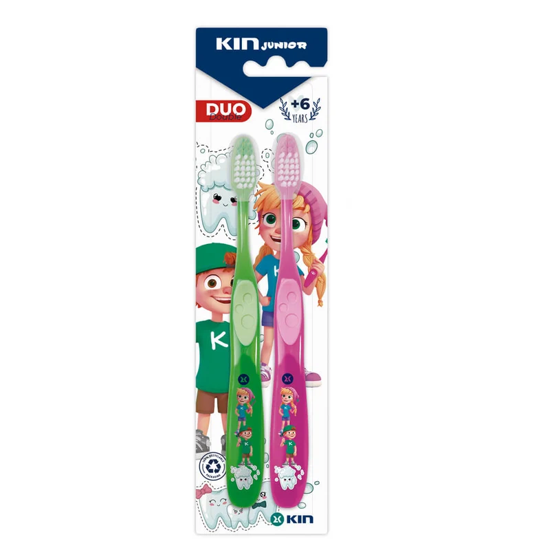 Kin Cepillo Dental Junior Duplo 343822