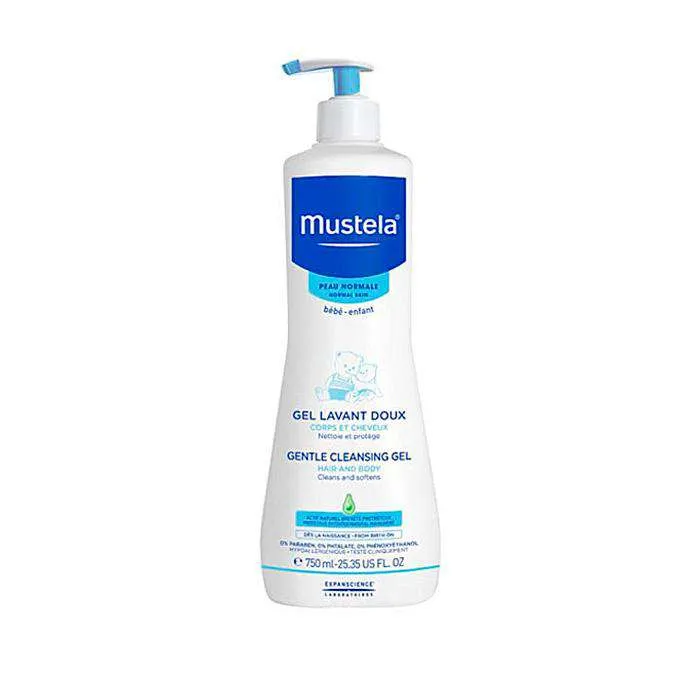 Mustela Gel Dermolimpiador Suave 750 ml