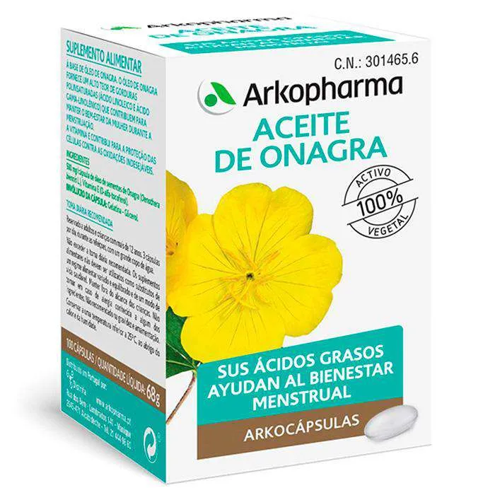 Arkocápsulas Aceite Onagra 100 Cápsulas