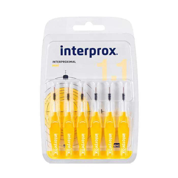 Interprox Mini 1,1Mm 6 Unidades