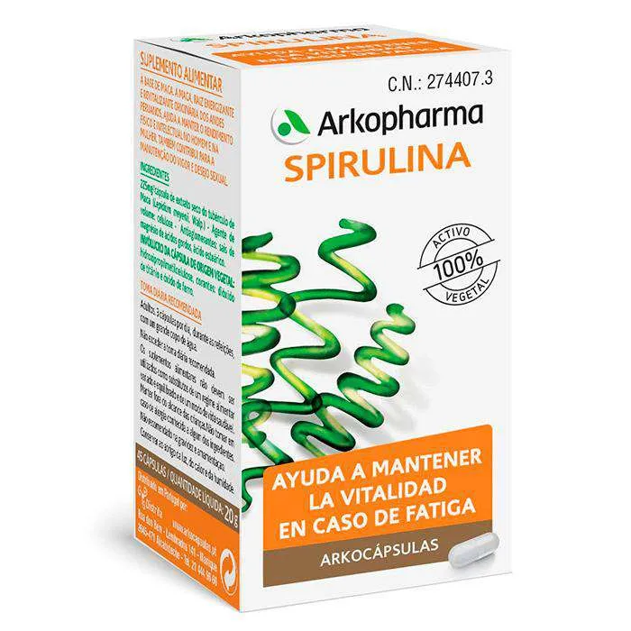 Arkocápsulas Spirulina 48 Cápsulas