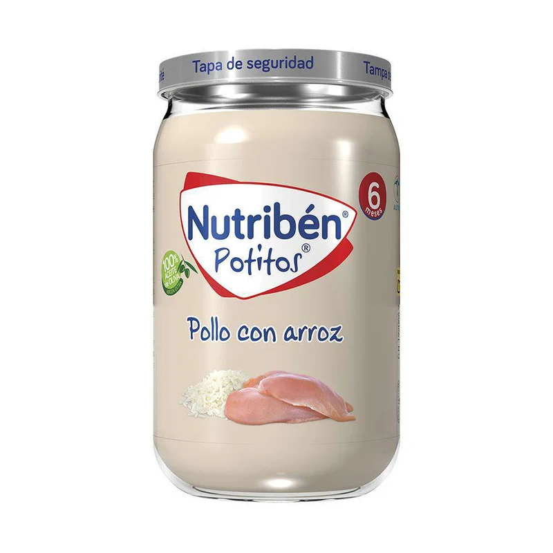 Nutribén Potito 235 Gr Pollo Con Arroz