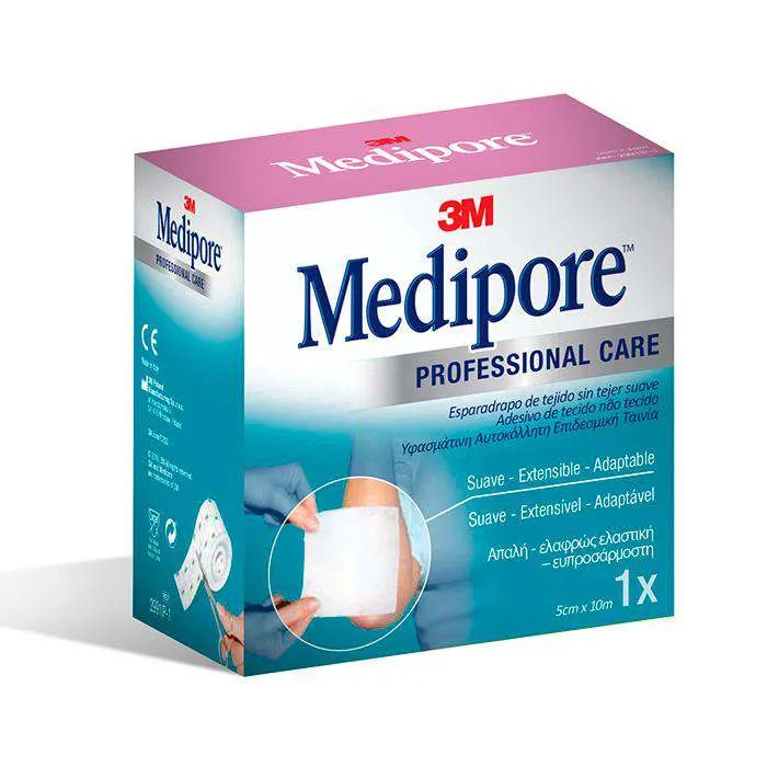 3M Esparadrapo Medipore 5cm x 10 m