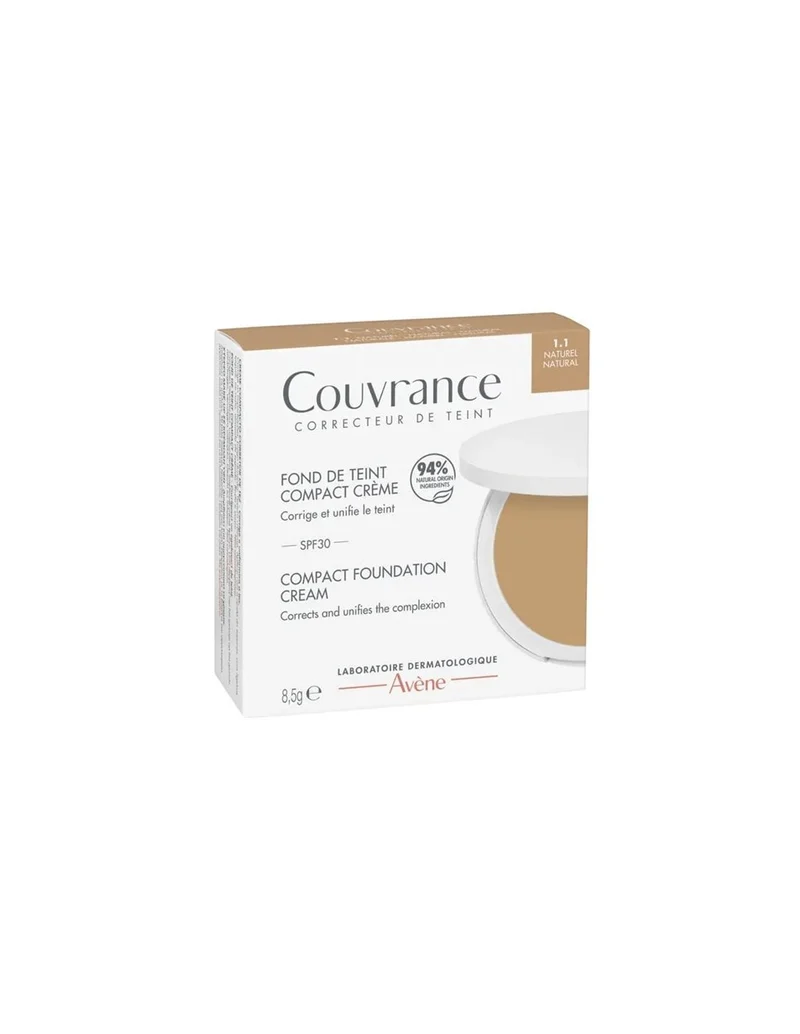 Avene Couvrance Compacto Mate Natural Oil Free