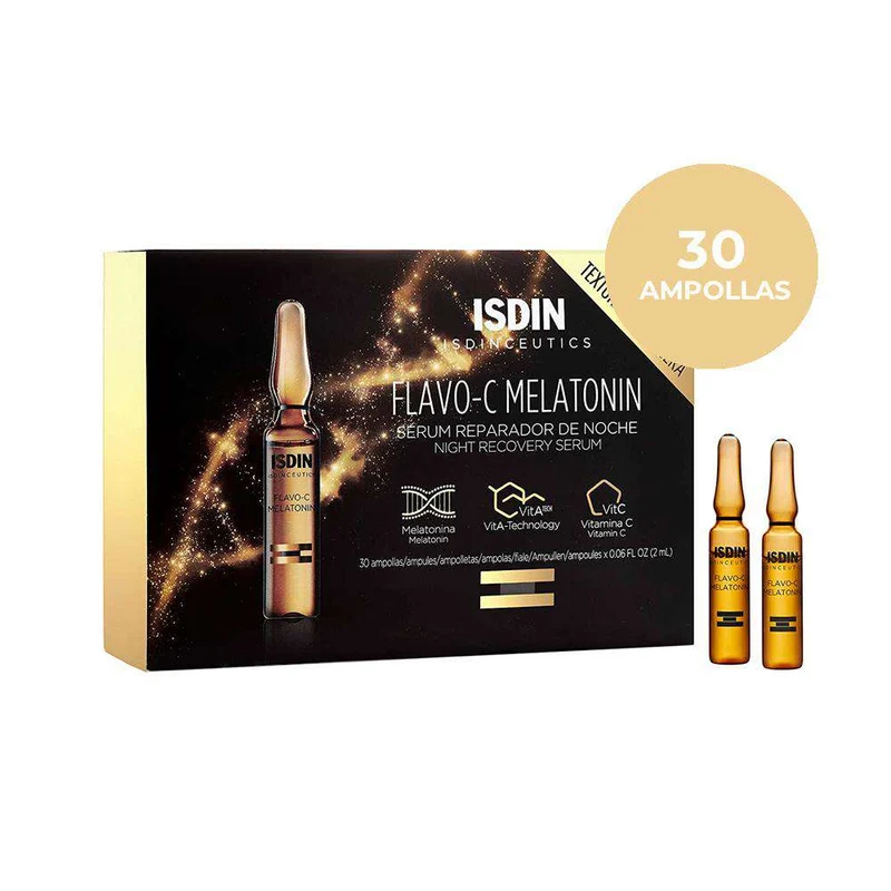 Isdinceutics Flavo-C Melatonina 30 Ampollas